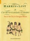 Harris's List of Covent Garden Ladies - Book