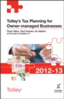 Tolley's Tax Planning for Owner-Managed Businesses 2012-13 - Book