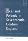 Fear and Polemic in Seventeenth-Century England : Richard Baxter and Antinomianism - Book
