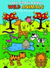 Look, Find & Colour Wild Animals - Book
