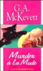 Murder A La Mode - Book