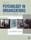 Psychology in Organizations - Book
