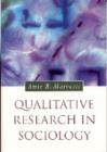 Qualitative Research in Sociology - Book