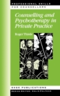 Counselling and Psychotherapy in Private Practice - Book