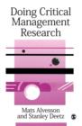 Doing Critical Management Research - Book