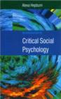 An Introduction to Critical Social Psychology - Book
