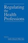 Regulating the Health Professions - Book