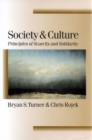 Society and Culture : Scarcity and Solidarity - Book
