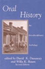 Oral History : An Interdisciplinary Anthology - Book
