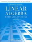 Student Solutions Manual to Accompany Linear Algebra with Applications - Book