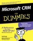 Microsoft CRM For Dummies - eBook