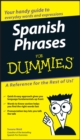 Spanish Phrases For Dummies - Book