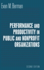 Performance and Productivity in Public and Nonprofit Organizations - Book