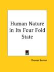 Human Nature in Its Four Fold State - Book