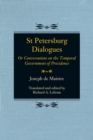 St Petersburg Dialogues : Or Conversations on the Temporal Government of Providence - Book