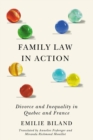 Family Law in Action : Divorce and Inequality in Quebec and France - Book