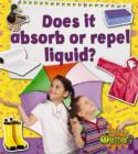 Does it Absorb or Repel Water? - Book