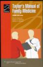 Taylor's Manual of Family Medicine - Book
