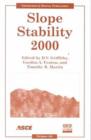 Slope Stability 2000 : Proceedings of Sessions of Geo-Denver, Colorado, August 5-8, 2000 - Book