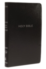 NKJV, Thinline Reference Bible, Leather-Look, Black, Red Letter, Comfort Print : Holy Bible, New King James Version - Book