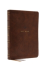 NRSV, Catholic Bible, Standard Personal Size, Leathersoft, Brown, Comfort Print : Holy Bible - Book