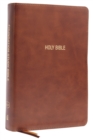 KJV, Foundation Study Bible, Large Print, Leathersoft, Brown, Red Letter, Thumb Indexed, Comfort Print : Holy Bible, King James Version - Book