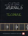 Guitar Journals - Technique - Book