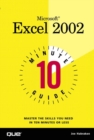 10 Minute Guide to Microsoft Excel 2002 - Book