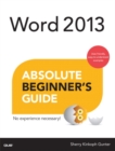 Word 2013 Absolute Beginner's Guide - Book
