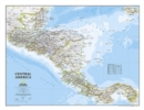 Central America Classic, Tubed : Wall Maps Countries & Regions - Book