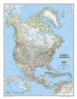 North America Classic, Laminated : Wall Maps Continents - Book