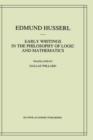 Early Writings in the Philosophy of Logic and Mathematics - Book