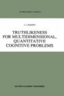 Truthlikeness for Multidimensional, Quantitative Cognitive Problems - Book