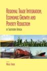 Regional Trade Integration, Economic Growth and Poverty Reduction in Southern Africa - Book