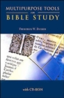 Multipurpose Tools for Bible Study with CD-Rom - Book