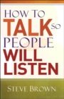 How to Talk So People Will Listen - Book