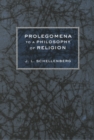 Prolegomena to a Philosophy of Religion - eBook
