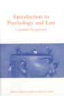 Introduction to Psychology and Law : Canadian Perspectives - Book
