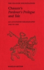 Chaucer's Pardoner's Prologue and Tale : An Annotated Bibliography, 1900-1995 - Book