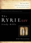 ESV Ryrie Study Bible Genuine Leather Black Red Letter - Book