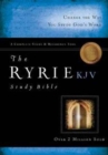 KJV Ryrie Study Bible Genuine Leather, Black, Red Letter - Book