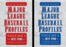 Major League Baseball Profiles, 1871-1900, 2-volume set - Book