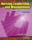 Nursing Leadership and Management: Concepts and Practice - Book