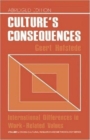 Culture's Consequences : International Differences in Work-Related Values - Book