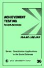 Achievement Testing : Recent Advances - Book