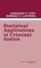 Statistical Applications in Criminal Justice - Book