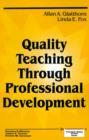 Quality Teaching Through Professional Development - Book
