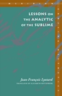 Lessons on the Analytic of the Sublime - Book