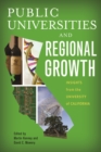 Public Universities and Regional Growth : Insights from the University of California - Book