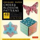 Origami Paper- Cherry Blossom Prints- Small 6 3/4" 48 sheets : Tuttle Origami Paper: Origami Sheets Printed with 8 Different Patterns: Instructions for 5 Projects Included - Book